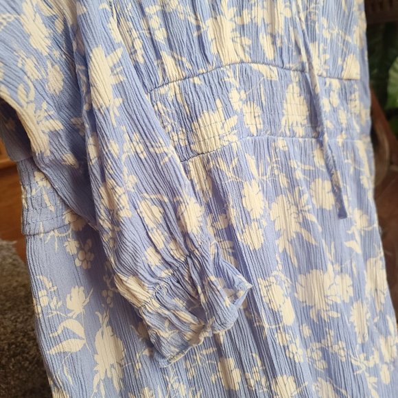 NWOT Beautiful Tink & Posh CHARLIZE FLORAL PRINT LONG SLEEVE MAXI DRESS - Picture 5 of 7